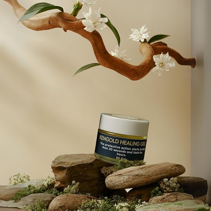 Kengold Healing Gel for Minor Cuts, Wounds, Injuries & Burns.