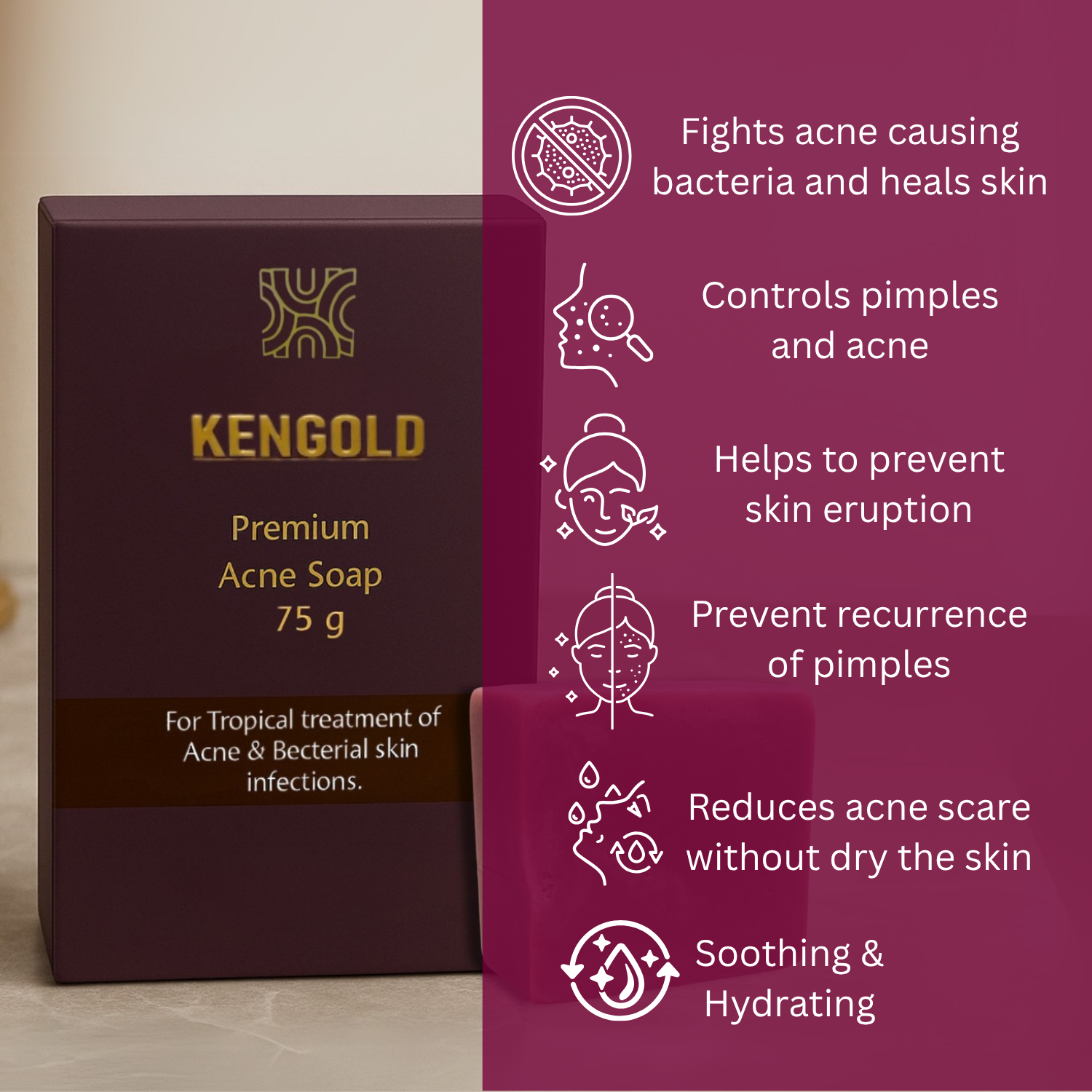 Premium Acne Soap
