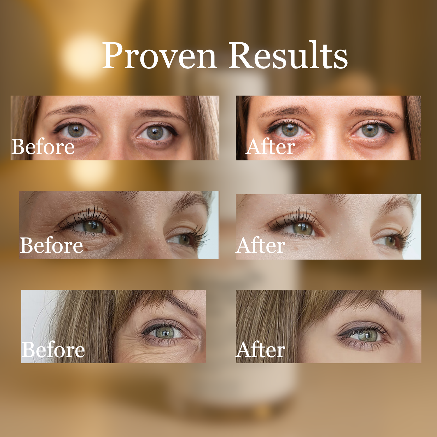 Bio-Peptide Under Eye Serum for Dark Circles for Women and Men