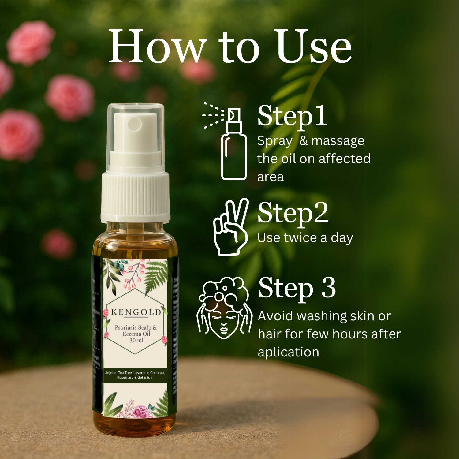 Psoriasis Skin & Hair oil