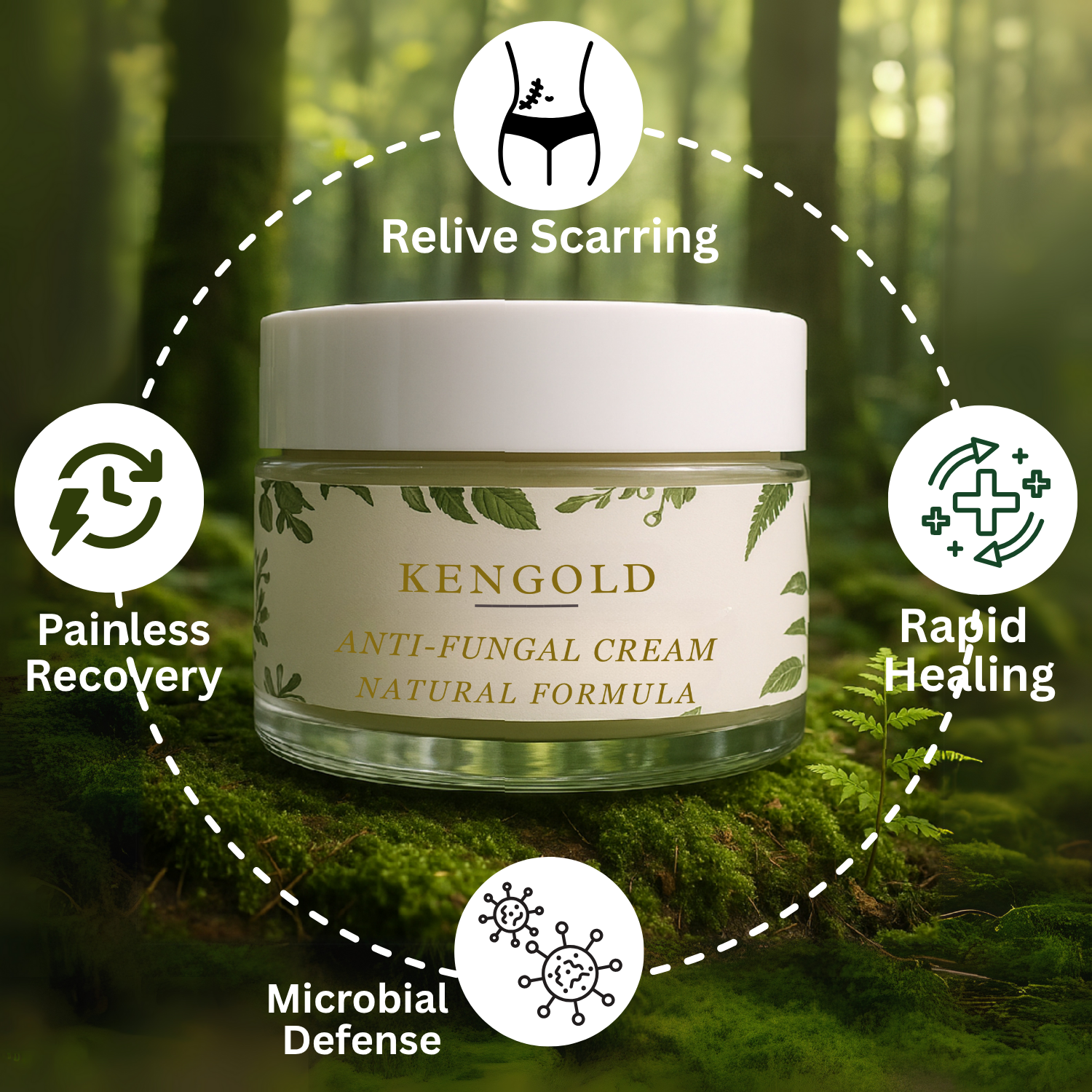 Anti- Fungal Ayurvedic Cream For Men & Women Ayurvedic ItchCoat Anti fungal cream