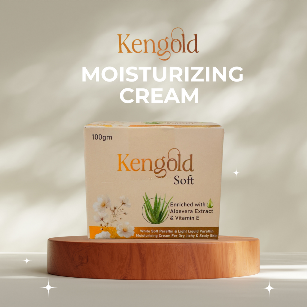 Kengold Soft Moisturizing Cream with Aloe Vera & Vitamin E