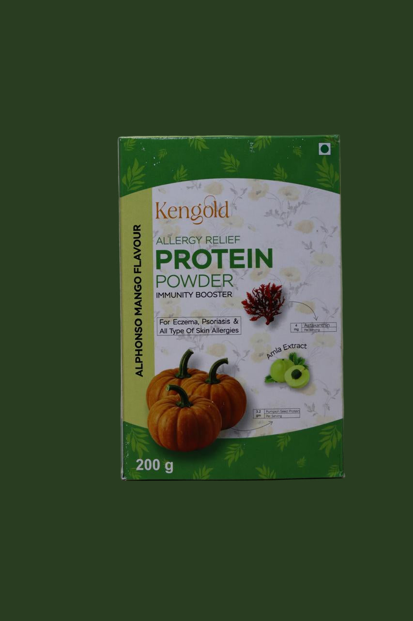 KENGOLD Ayurvedic Allergy Relief Protein Powder. (200 Gm)