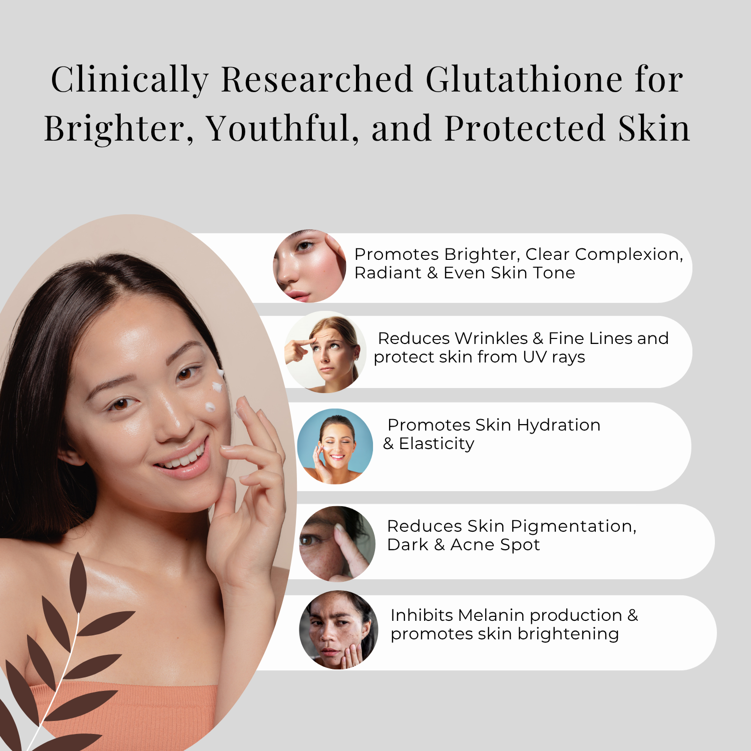 Kengold Liposomal-500mg Glutathione Tablets for Radiant, Glowing Skin