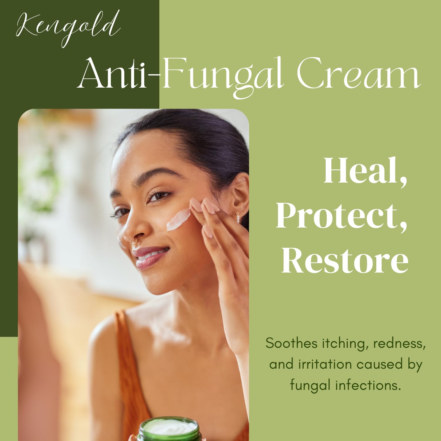 Anti Fungal & Anti Bacterial Soap  & Anti- Fungal Ayurvedic Cream For Men & Women