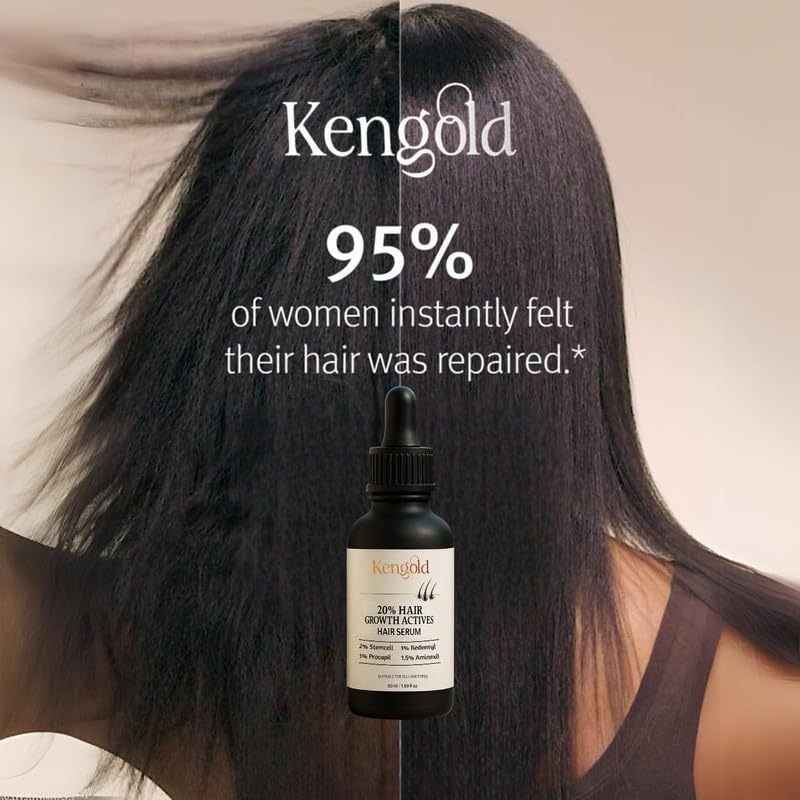 20% Actives Peptide Stem Cell Hair Growth Serum for All