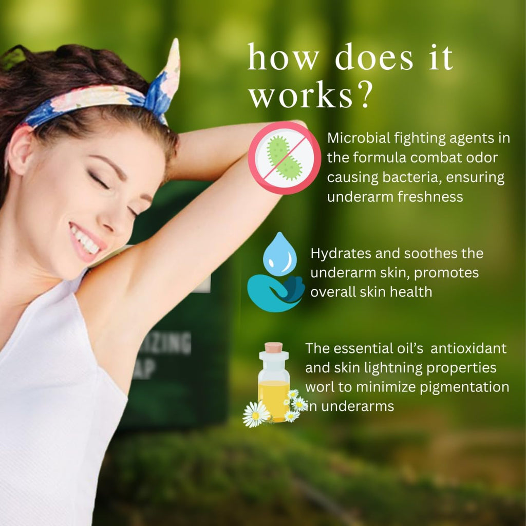 Deodorizing Soap for Under Arms & Private parts