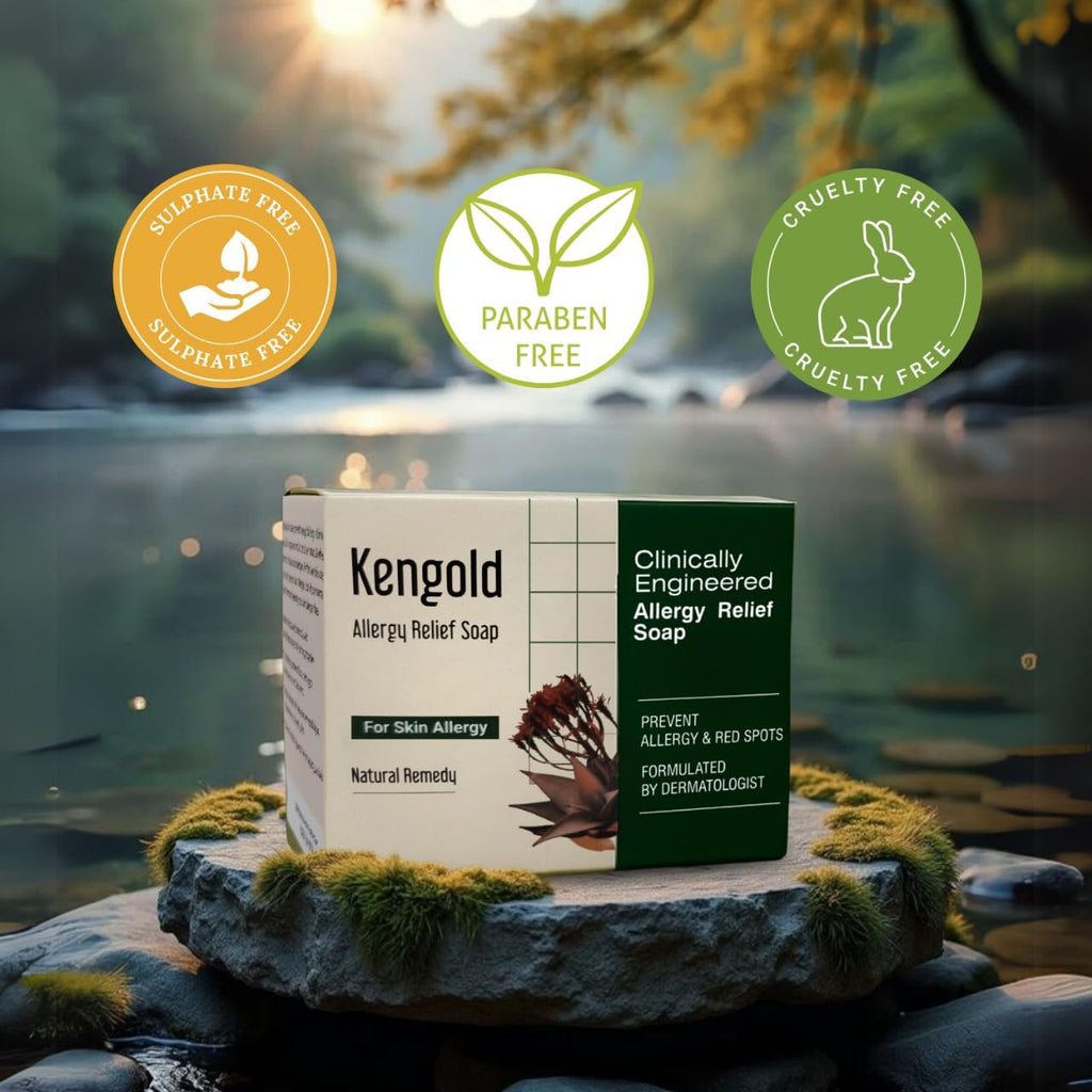 Ayurvedic Natural Allergy Relief Soap | Men & Women