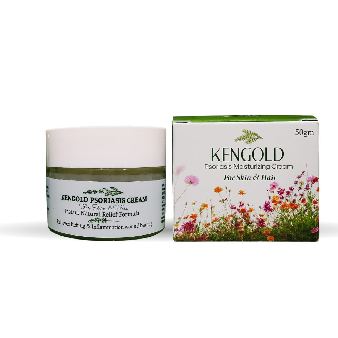 Psoriasis Skin & Hair cream |  Enriched with herbal extracts and essential oils