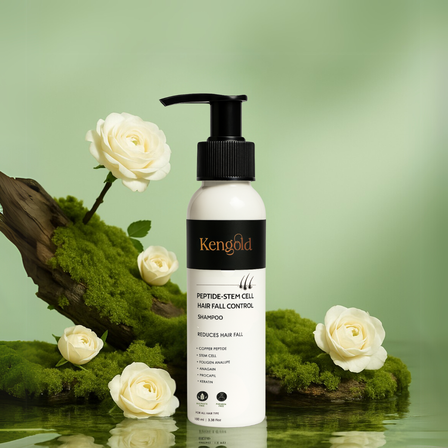 Natural Peptide- Stem Cell Hair Fall Control Shampoo